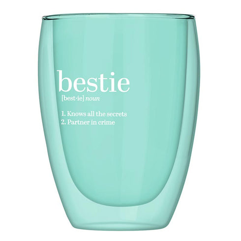 BESTIES WINE GLASS